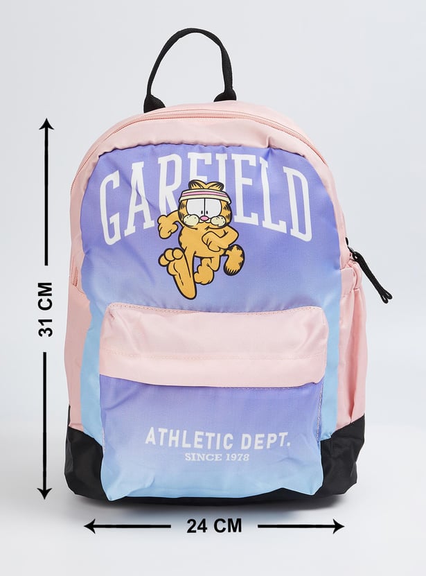Girls Garfield Print Backpack