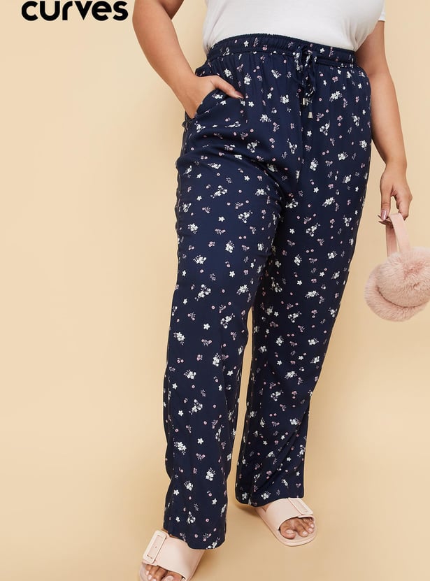 Women Floral Printed Pyjamas
