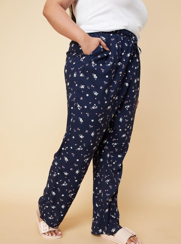 Women Floral Printed Pyjamas