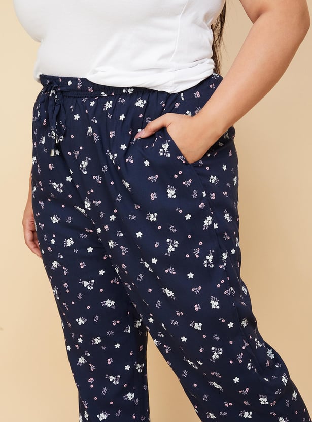 Women Floral Printed Pyjamas