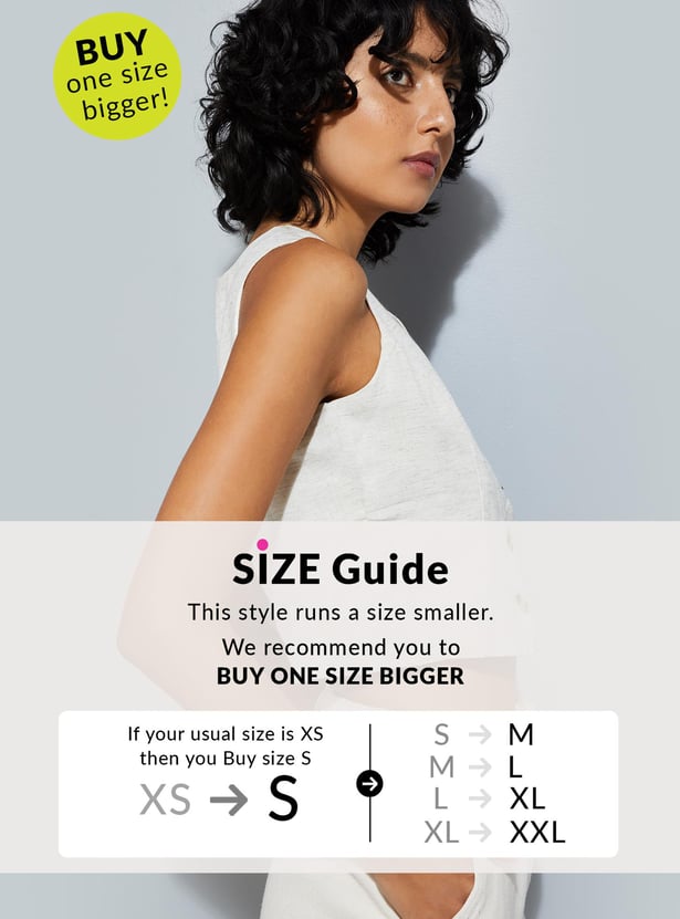 Buy URB_N Women Solid Vest Top Online at just Rs. 599.0