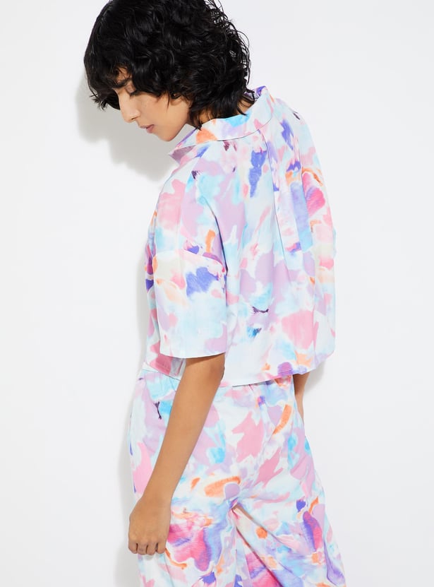URB_N Women Printed Resort Shirt