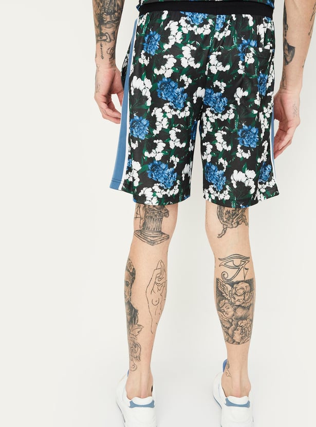 Men Printed Athleisure Shorts