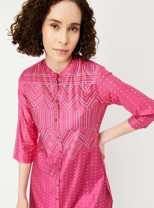 Women Printed Straight Kurta