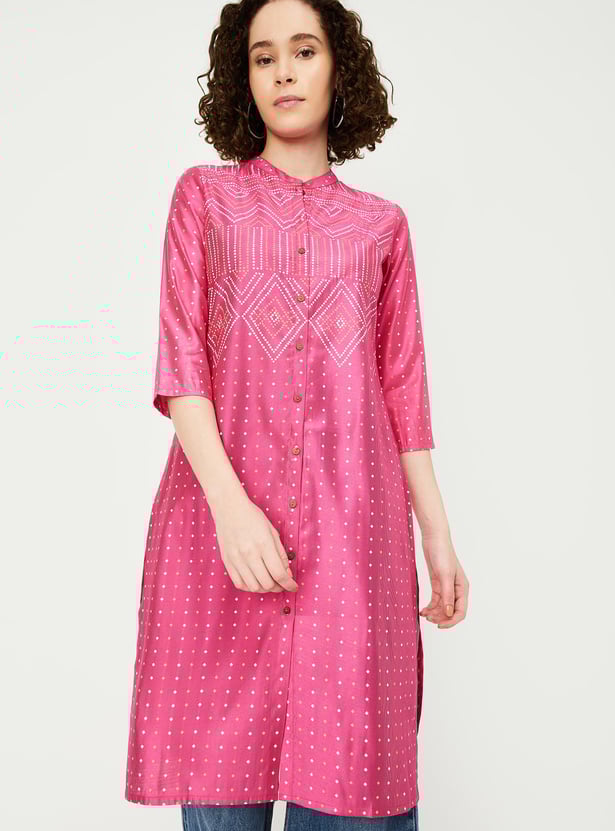 Women Printed Straight Kurta
