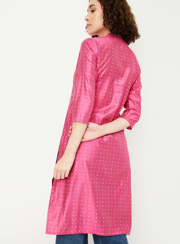 Women Printed Straight Kurta