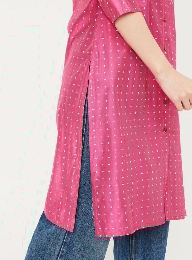 Women Printed Straight Kurta