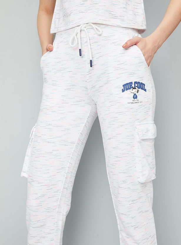 Women Solid Cargo Joggers