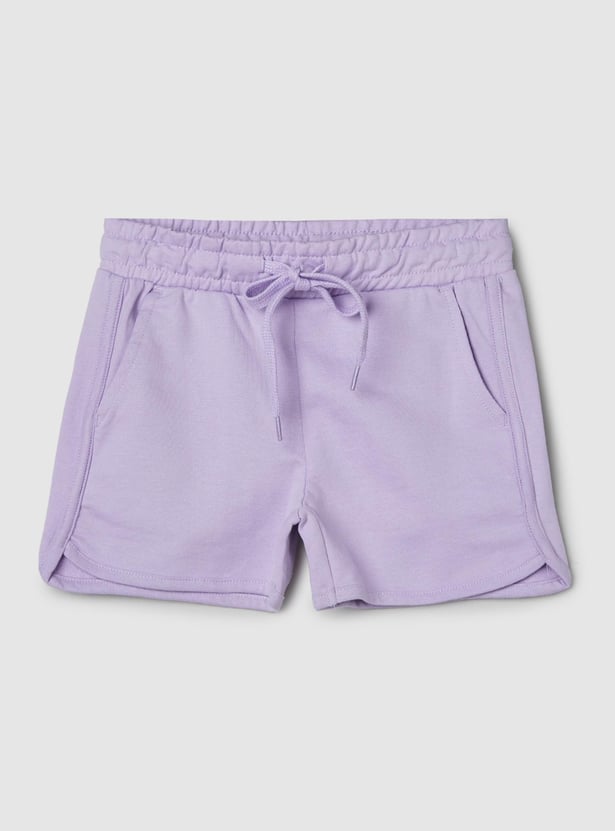 Girls Printed Sleepwear Shorts Set