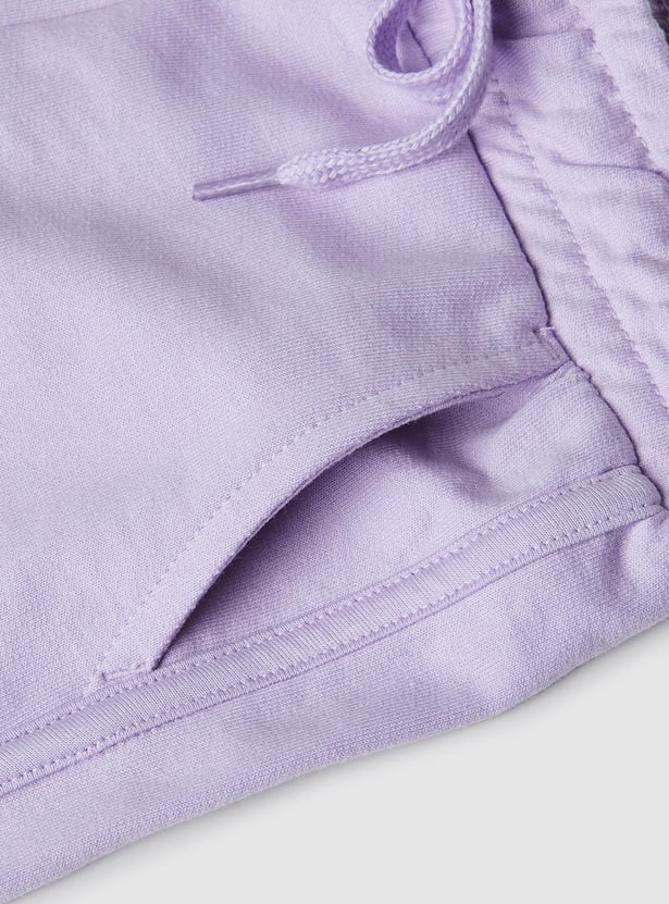 Girls Printed Sleepwear Shorts Set