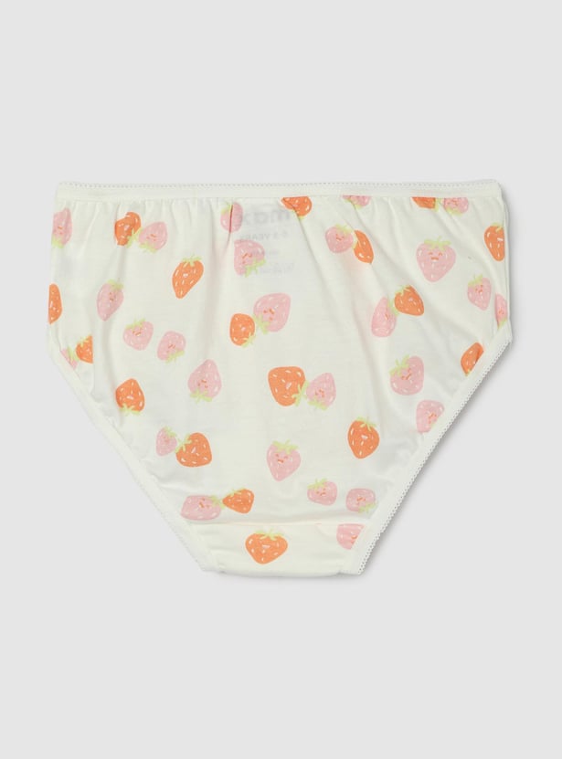 Girls Assorted Panties - Pack of 3