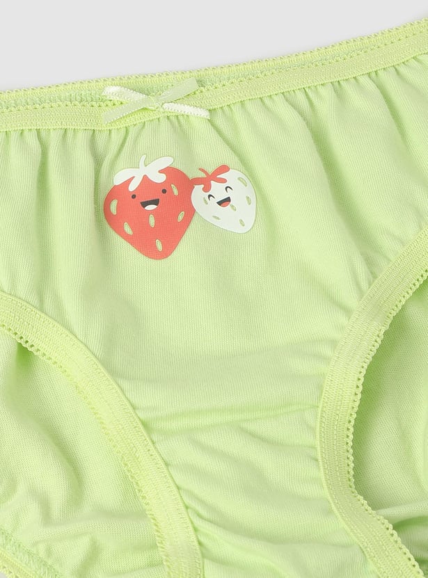 Girls Assorted Panties - Pack of 3