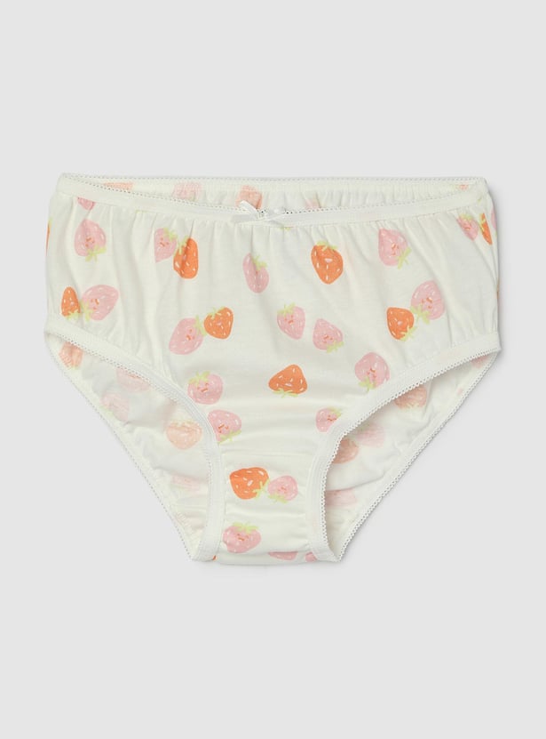 Girls Assorted Panties - Pack of 3