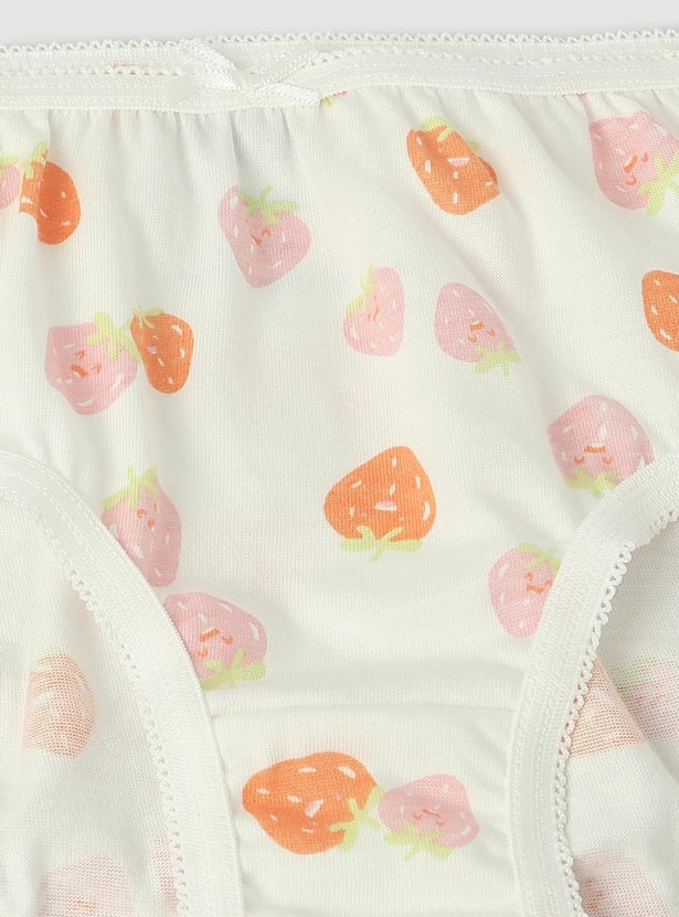 Girls Assorted Panties - Pack of 3