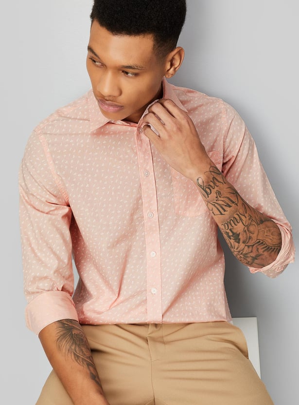 Men Regular Fit Printed Casual Shirt