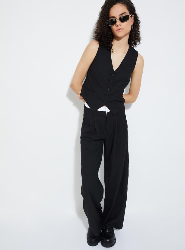 URB_N Women Solid Vest Top