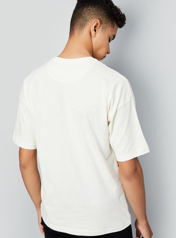 Boys Oversized Garfield Print T-shirt