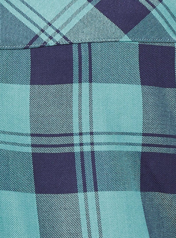 Women Checked Yarn Dyed Shirt