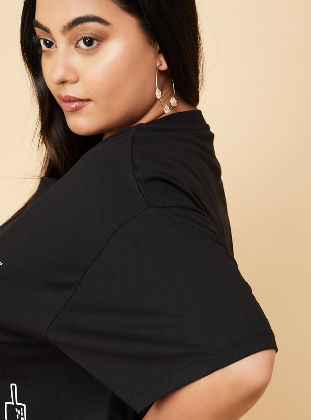 Women Friends Printed T-shirt