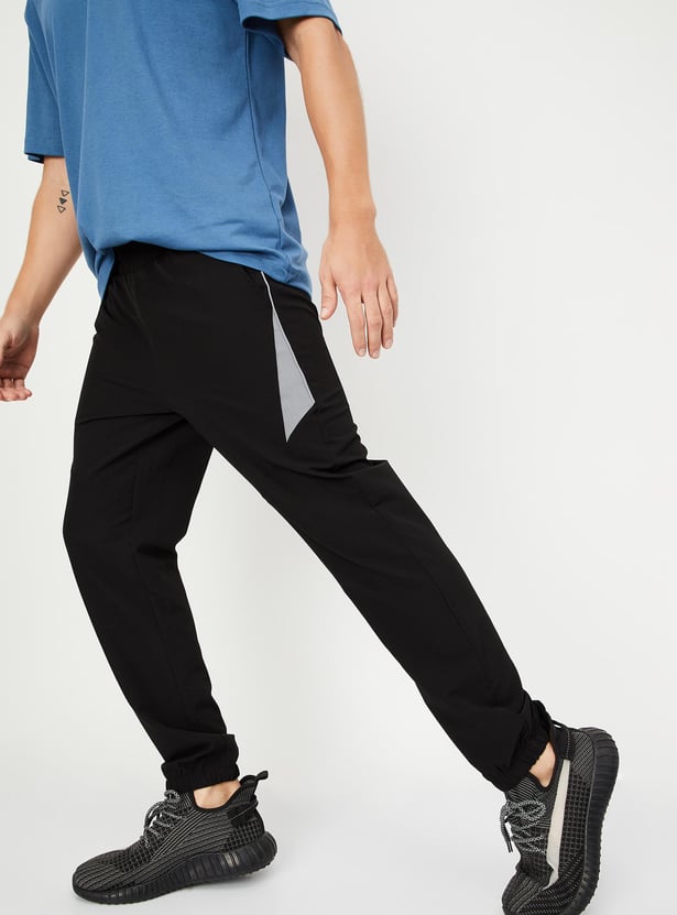 Men Solid Active Joggers