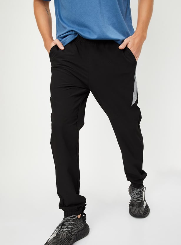 Men Solid Active Joggers