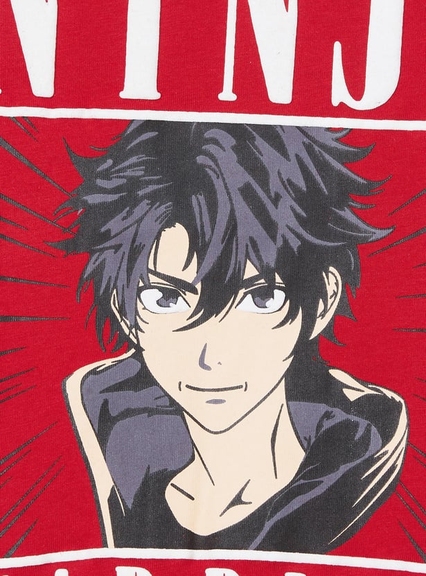 Boys Ninja Graphic T-shirt