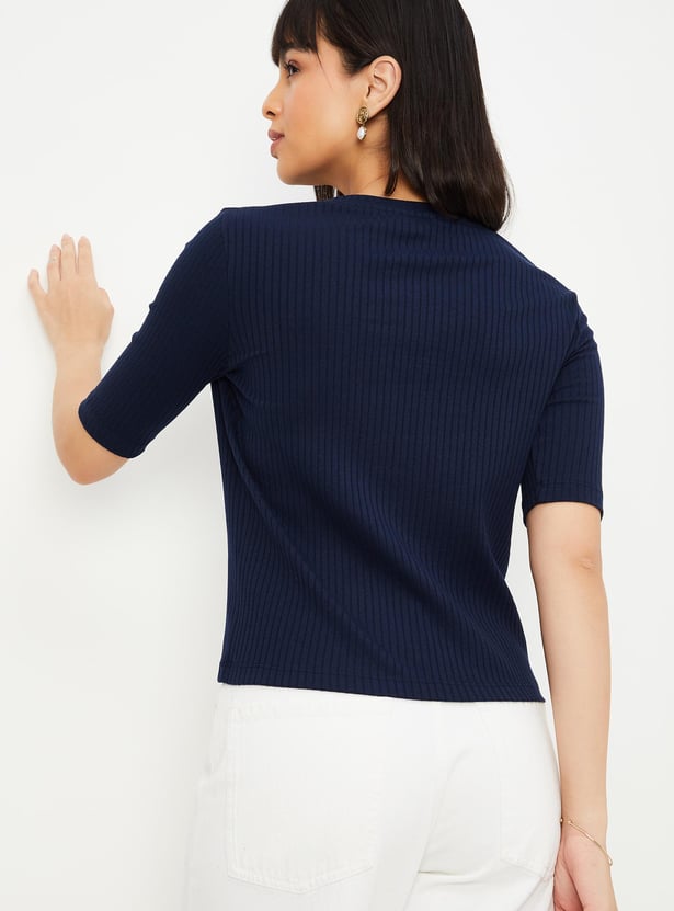 Women Ribbed Top