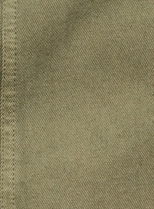 Women Denim Utility Mini Skirt