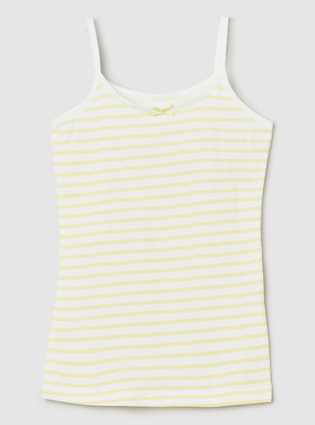 Girls Assorted Camisoles - Pack of 2