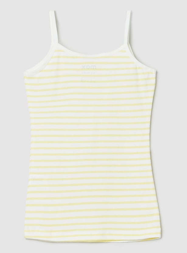 Girls Assorted Camisoles - Pack of 2