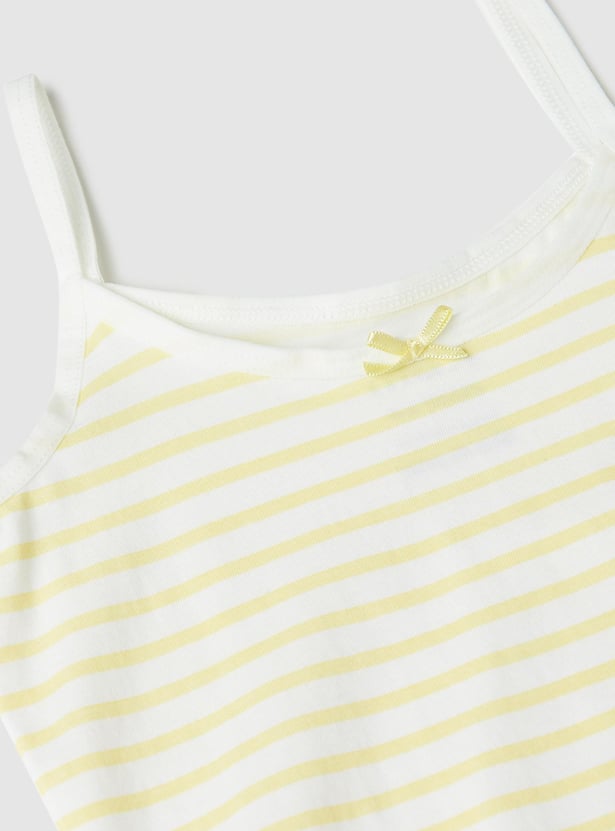 Girls Assorted Camisoles - Pack of 2