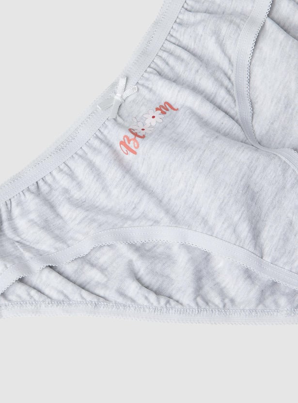 Girls Printed Panties - Pack of 3