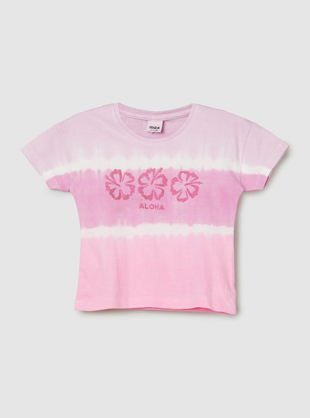 Buy Girls Tie and Dye Shorts Set Online at just Rs. 599.0