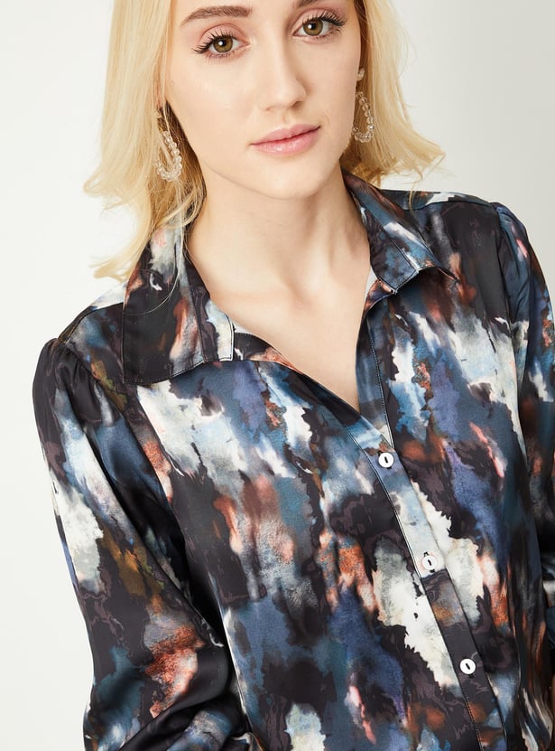 Women Abstract Printed Shirt