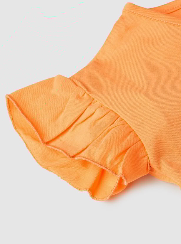 Girls Garfield Printed T-shirt