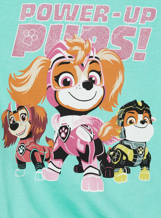 Girls Paw Patrol Printed T-shirt