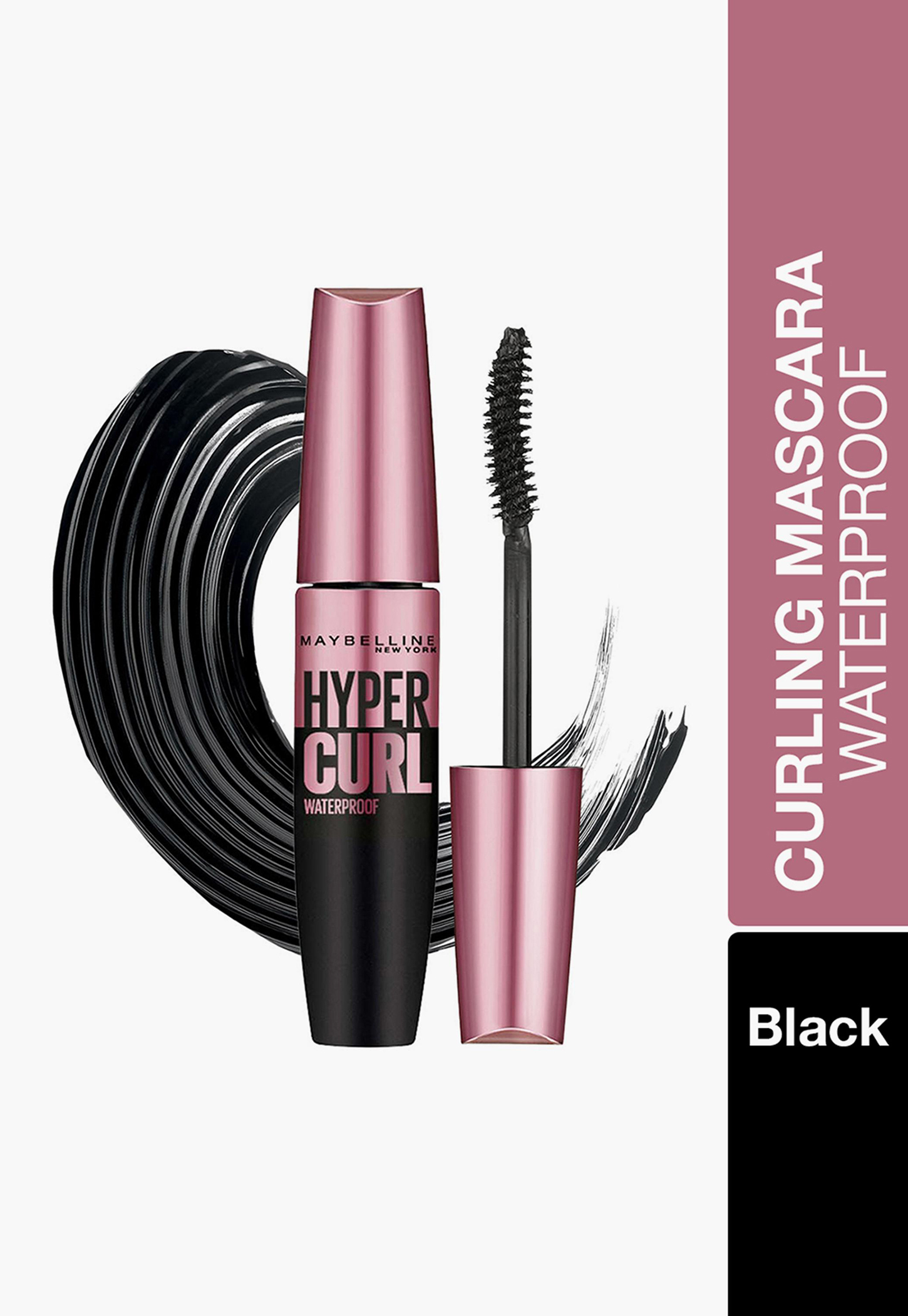 MAYBELLINE NEW YORK Hyper Curl Waterproof Mascara - Black - 9.2ml-image-10