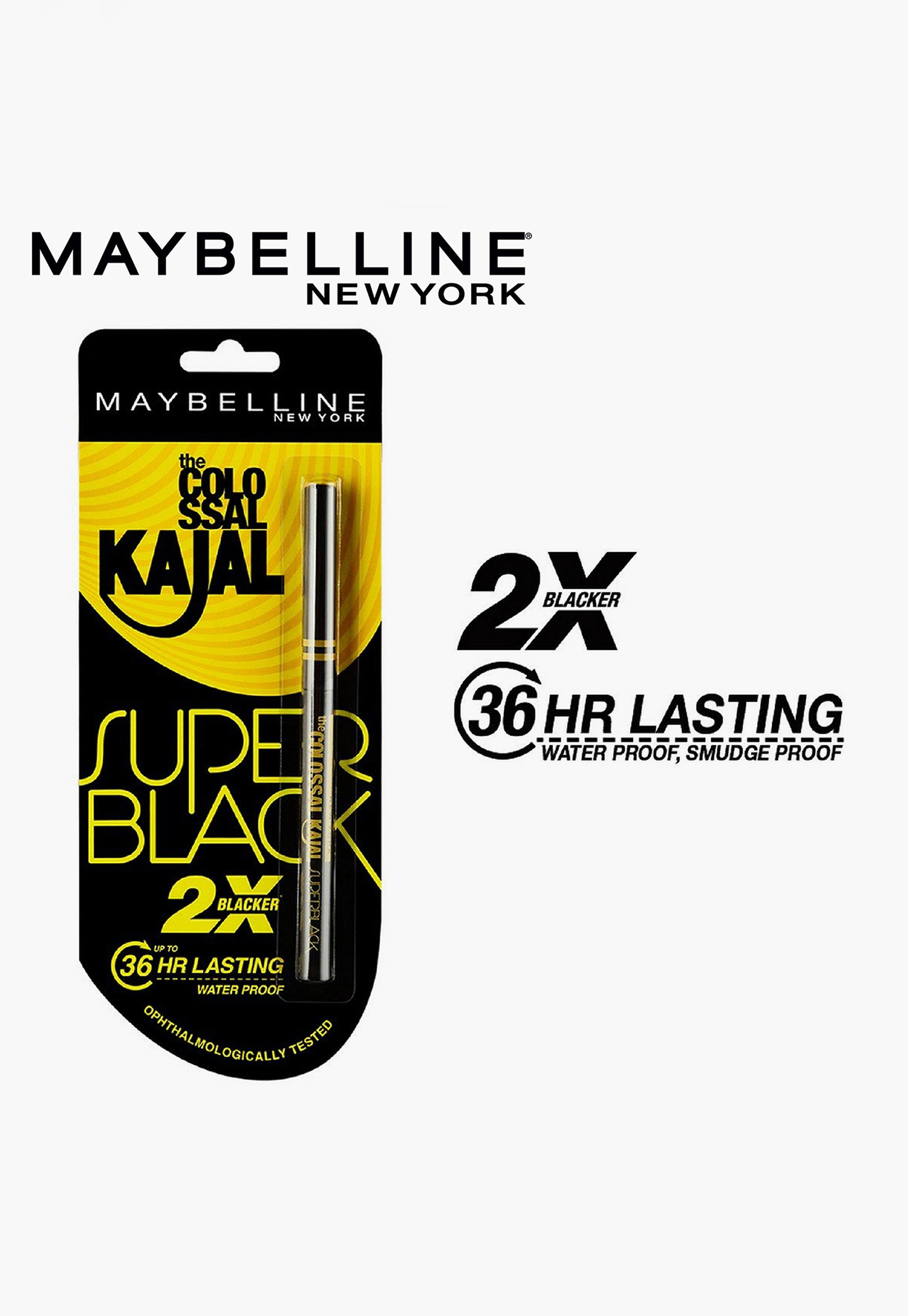 MAYBELLINE Super Black Colossal Kajal - 0.35g-image-35