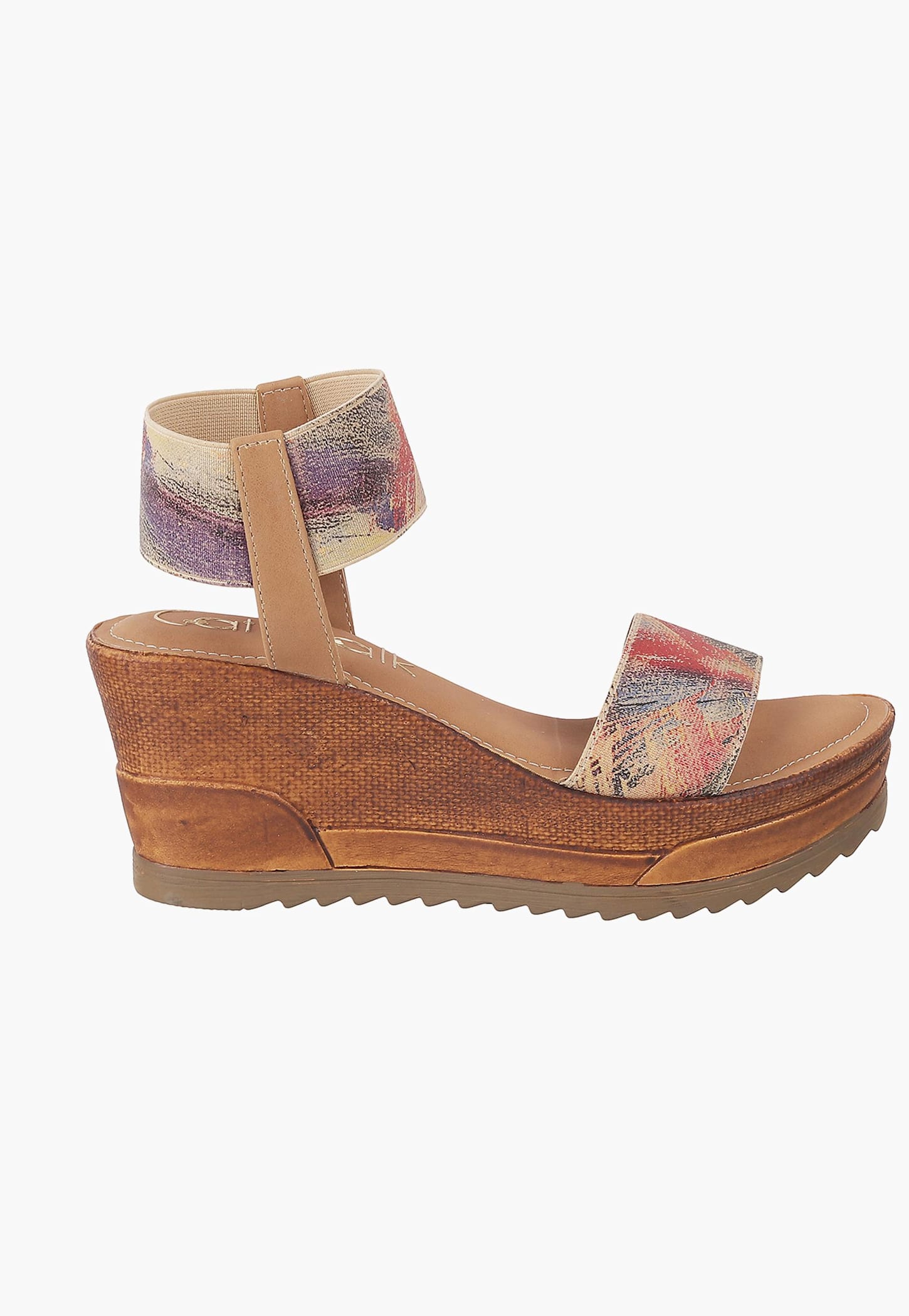 CATWALK Women Printed Ankle Strap Wedges-picture-36