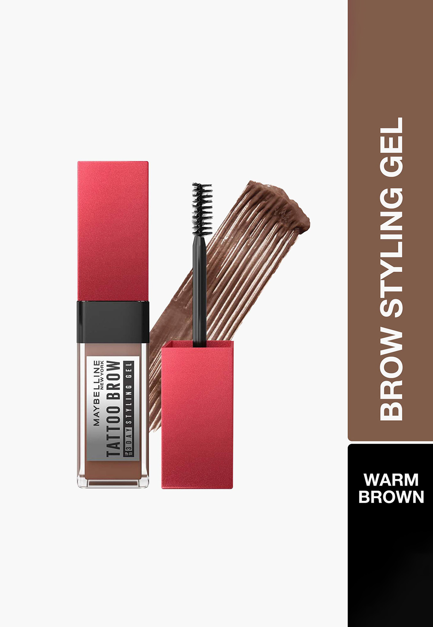 MAYBELLINE NEW YORK Tattoo Brow 3 Day Styling Brow Gel - Warm Brown - 6ml-picture-44