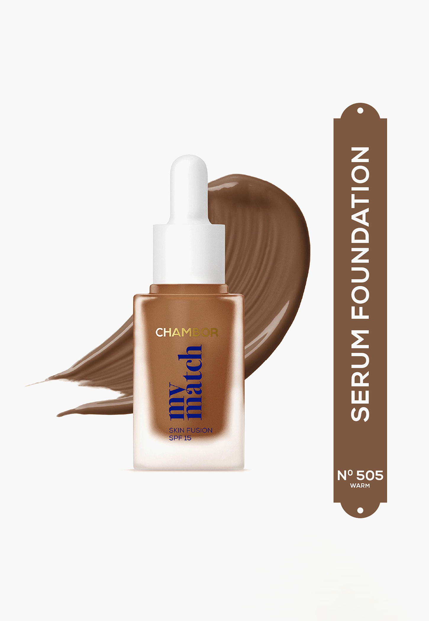 CHAMBOR My Match Skin Fusion SPF 15 Foundation - 505 Warm - 20ml-picture-36