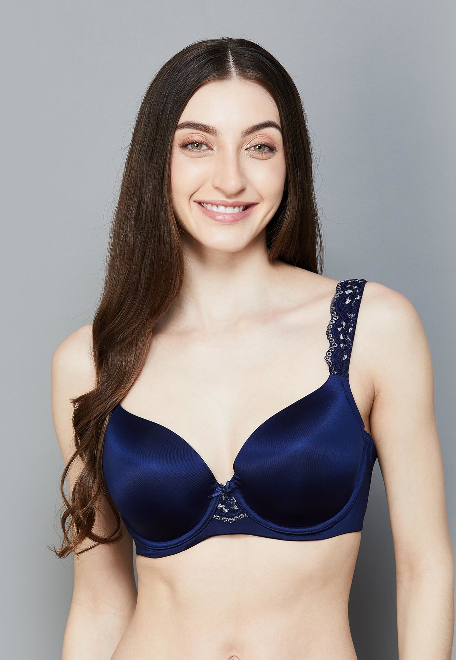 TRIUMPH Lace Padded Wired Push-Up Bra-picture-17