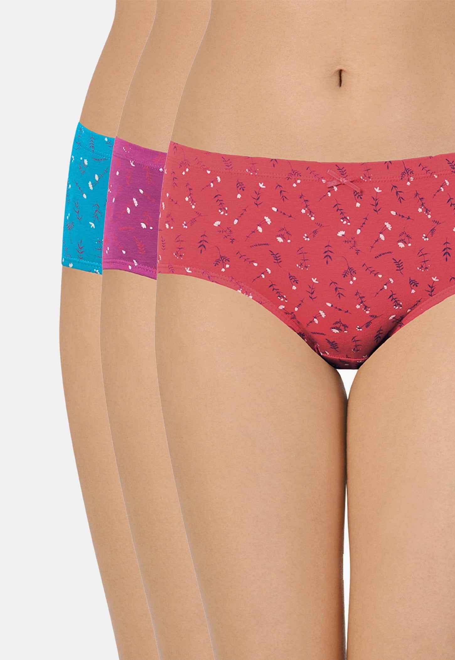 AMANTE Printed Hipster Panties - Set of 3-picture-40