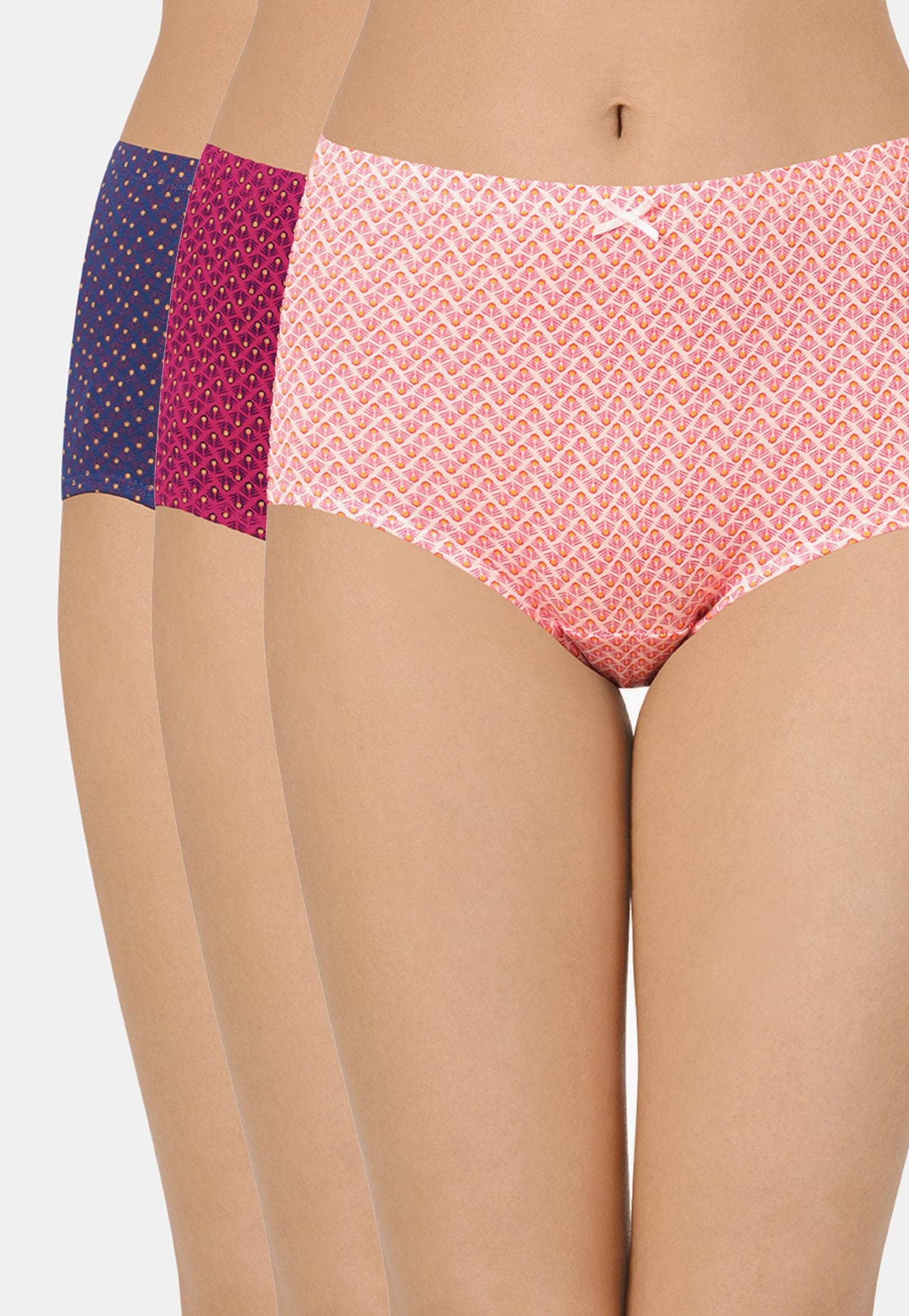 AMANTE Printed Assorted Panties - Pack of 3-picture-15