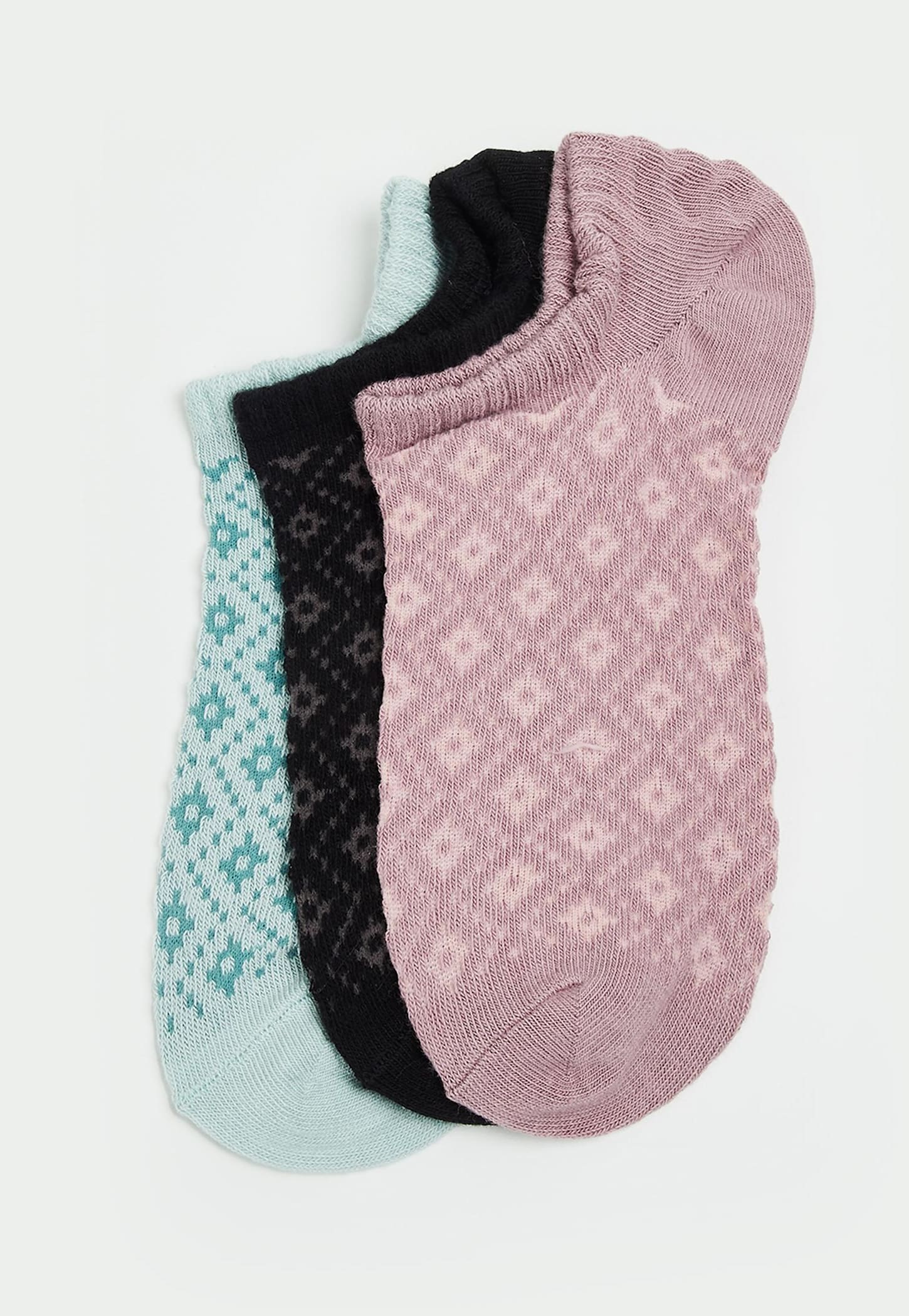 GINGER Women Assorted Ankle-Length Socks - Pack of 3-picture-33