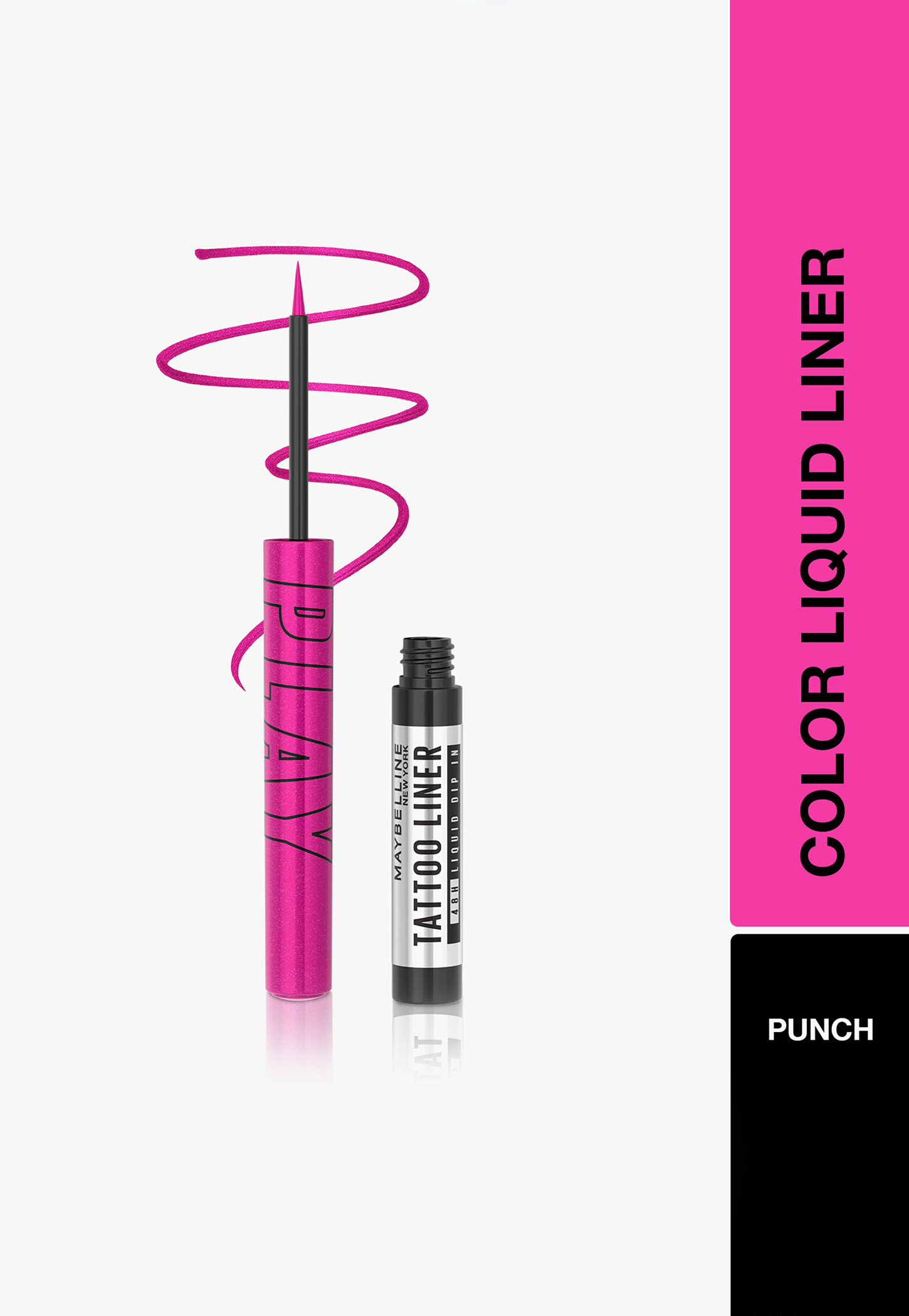 MAYBELLINE NEW YORK Tattoo Play Pink Liquid Eyeliner - Punch - 2.1ml-picture-50