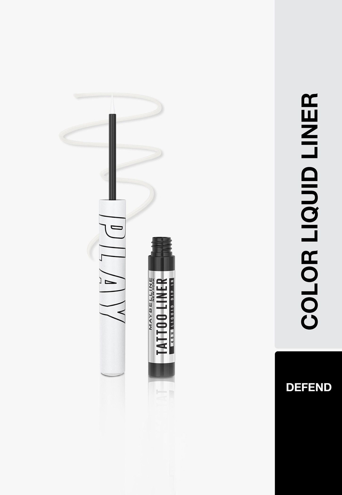 MAYBELLINE NEW YORK Tattoo Play Liquid Eyeliner - Defend - 2.1ml-picture-16