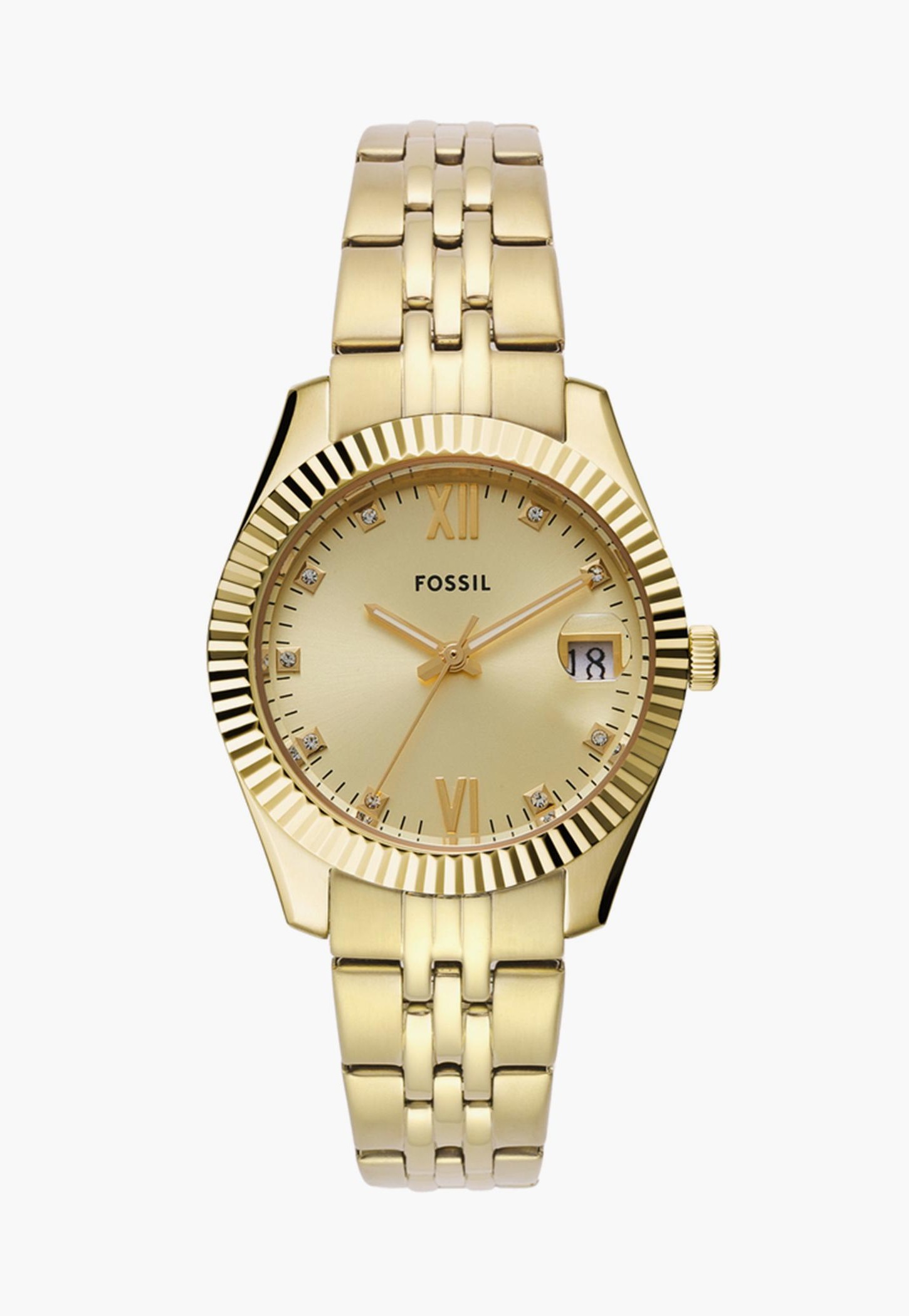 FOSSIL Scarlette Women Embellished Analog Watch with Metal Strap - ES5338I-picture-29
