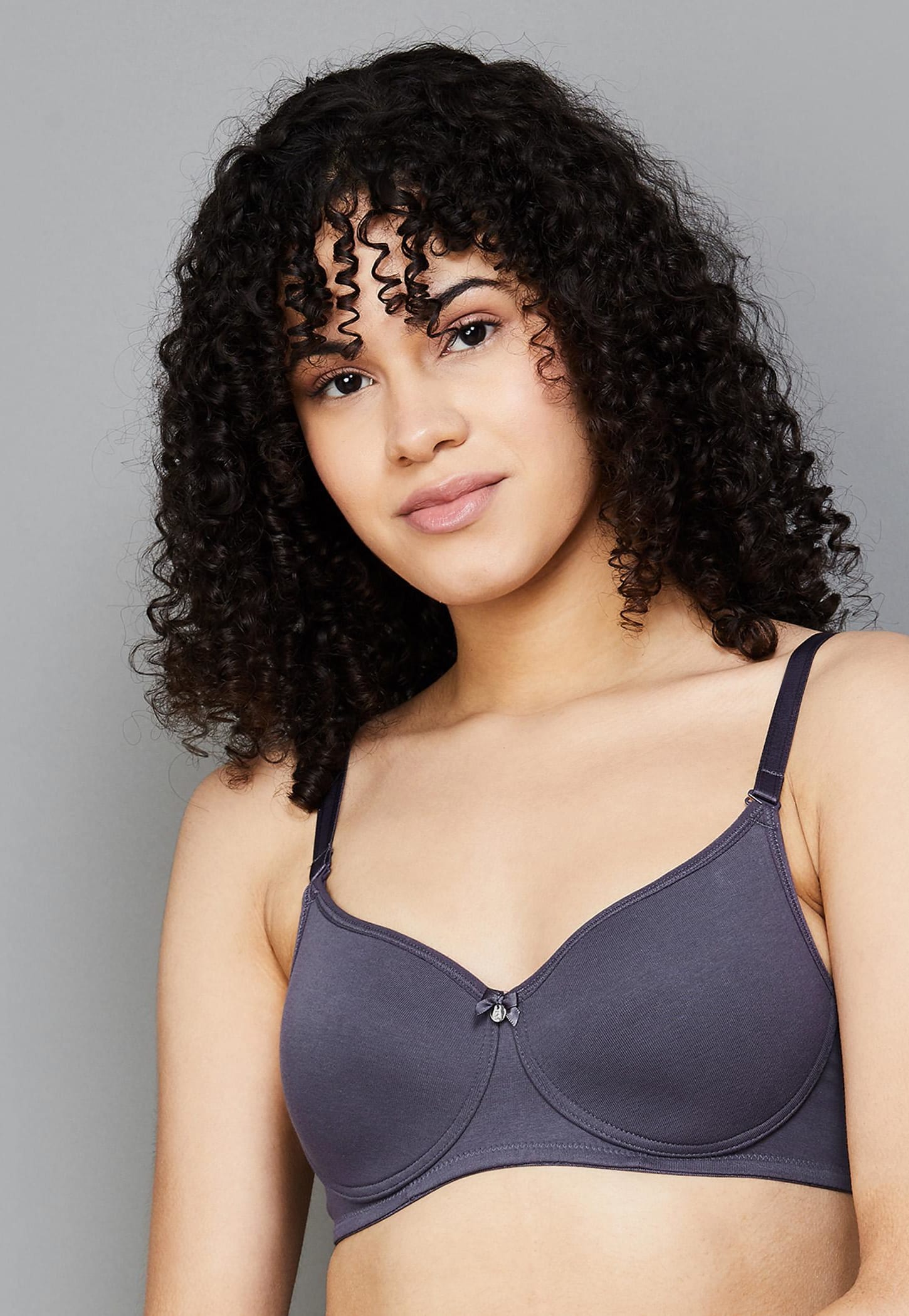 AMANTE Women Solid Padded Non-Wired Balconette Bra-image-43