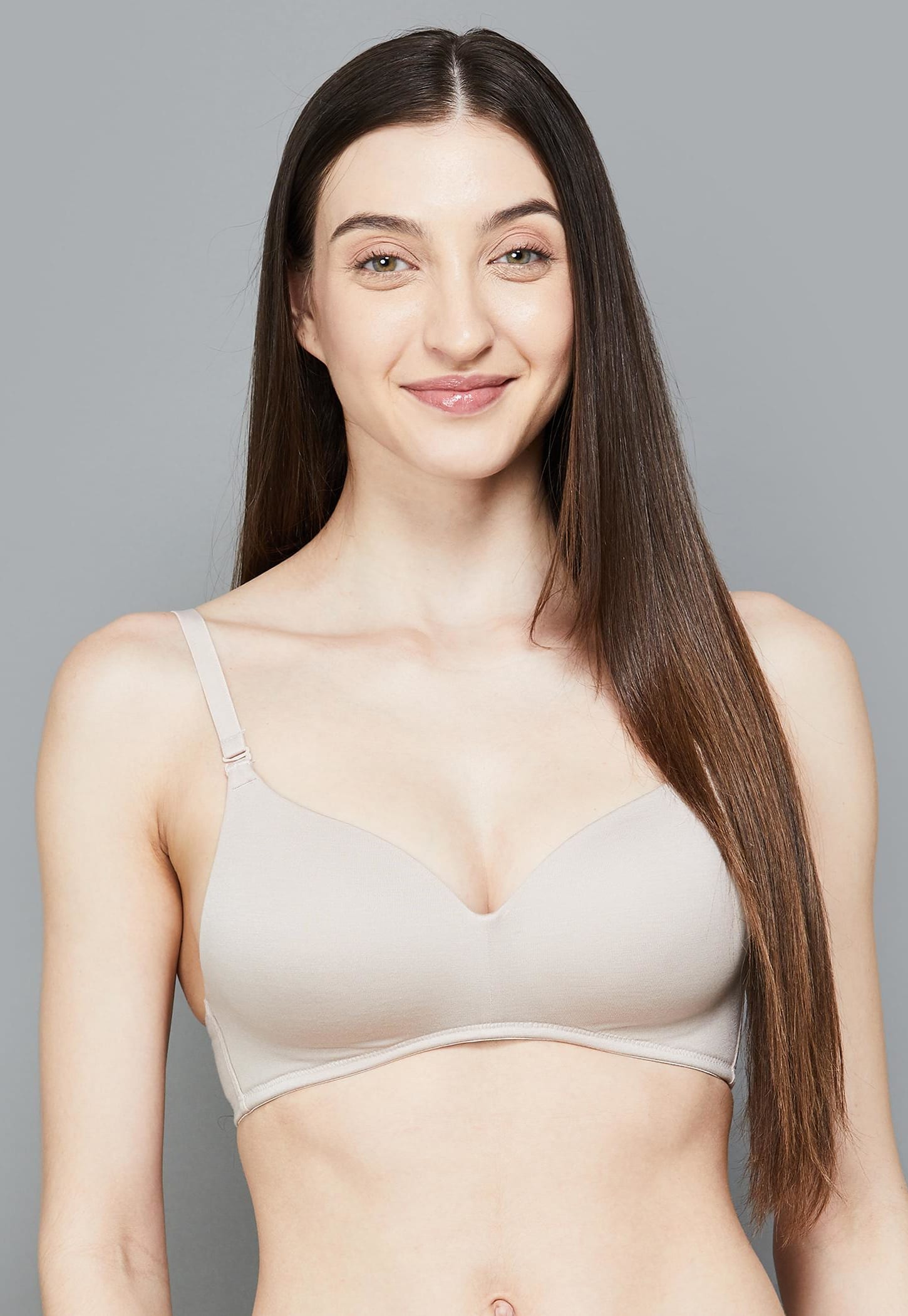 JOCKEY Solid Non-Padded Non-Wired Balconette Bra-picture-38